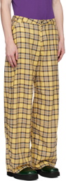 Collina Strada Yellow Lawn Trousers