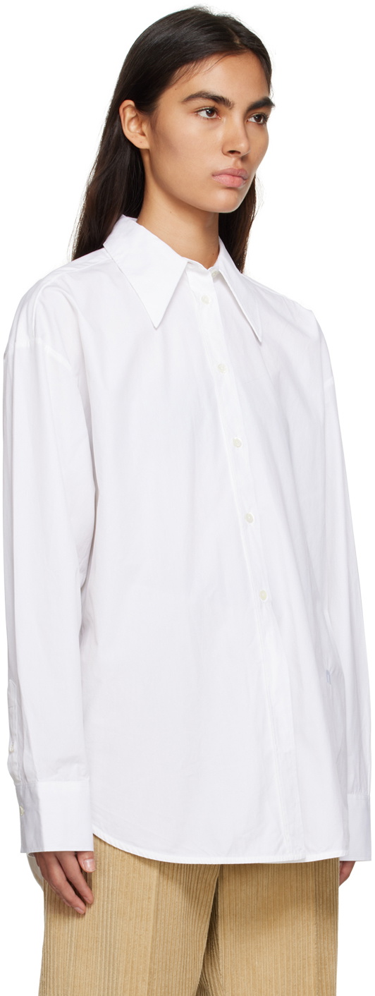 Teurn Studios SSENSE Exclusive White Viola Shirt