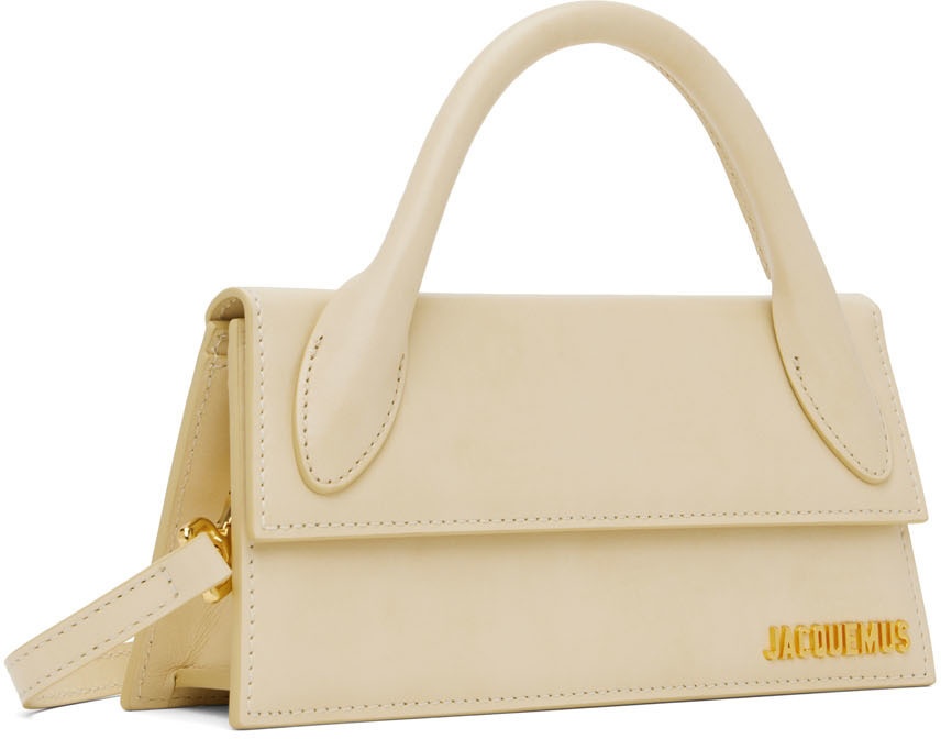 JACQUEMUS Le Chiquito Long Bag in White
