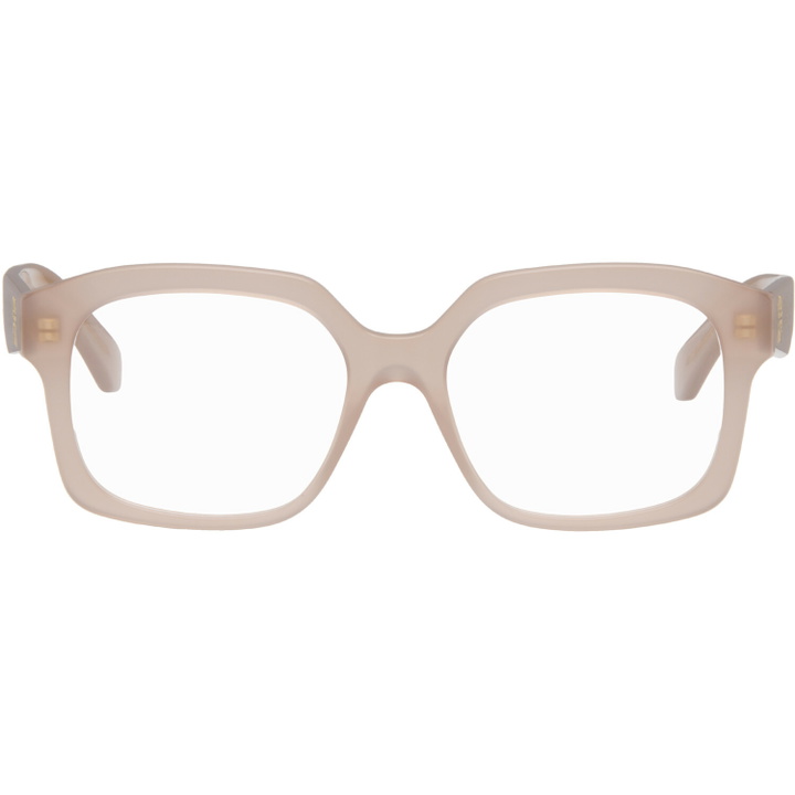 Photo: LOEWE Taupe Anagram Glasses
