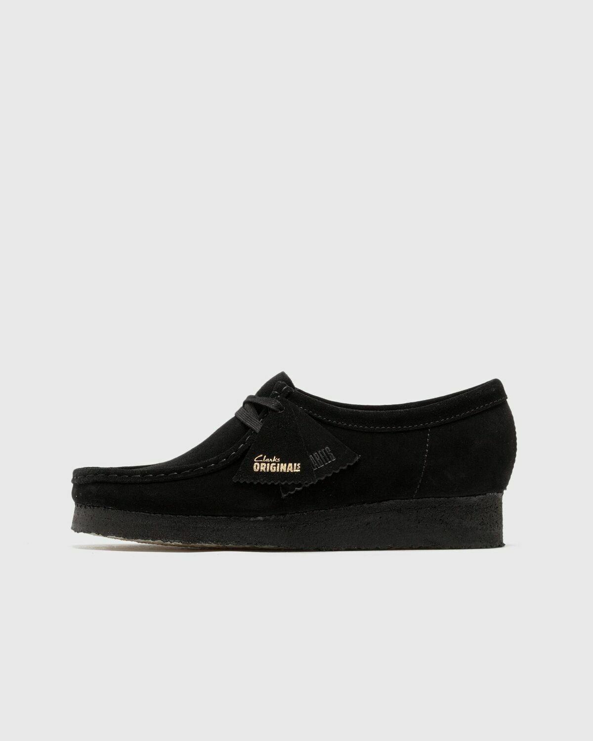 Clarks Originals Wallabee Black Womens Casual Shoes/Lowtop