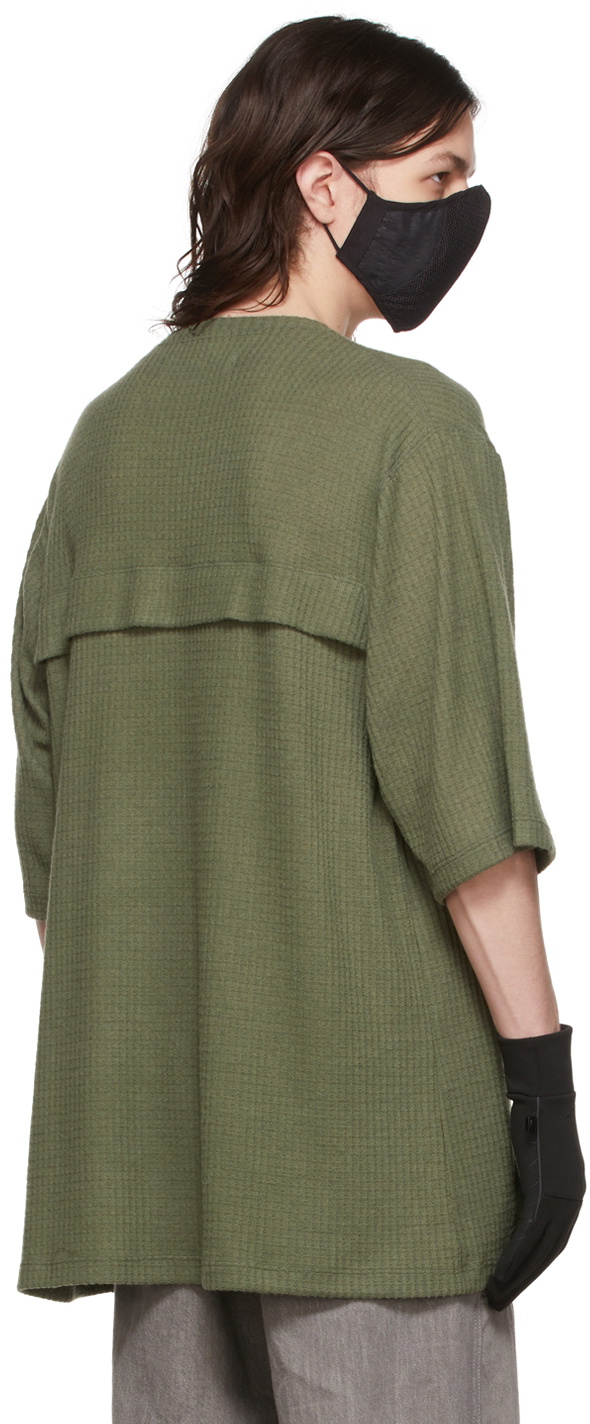 BRYAN JIMENÈZ SSENSE Exclusive Green Polyester T-Shirt
