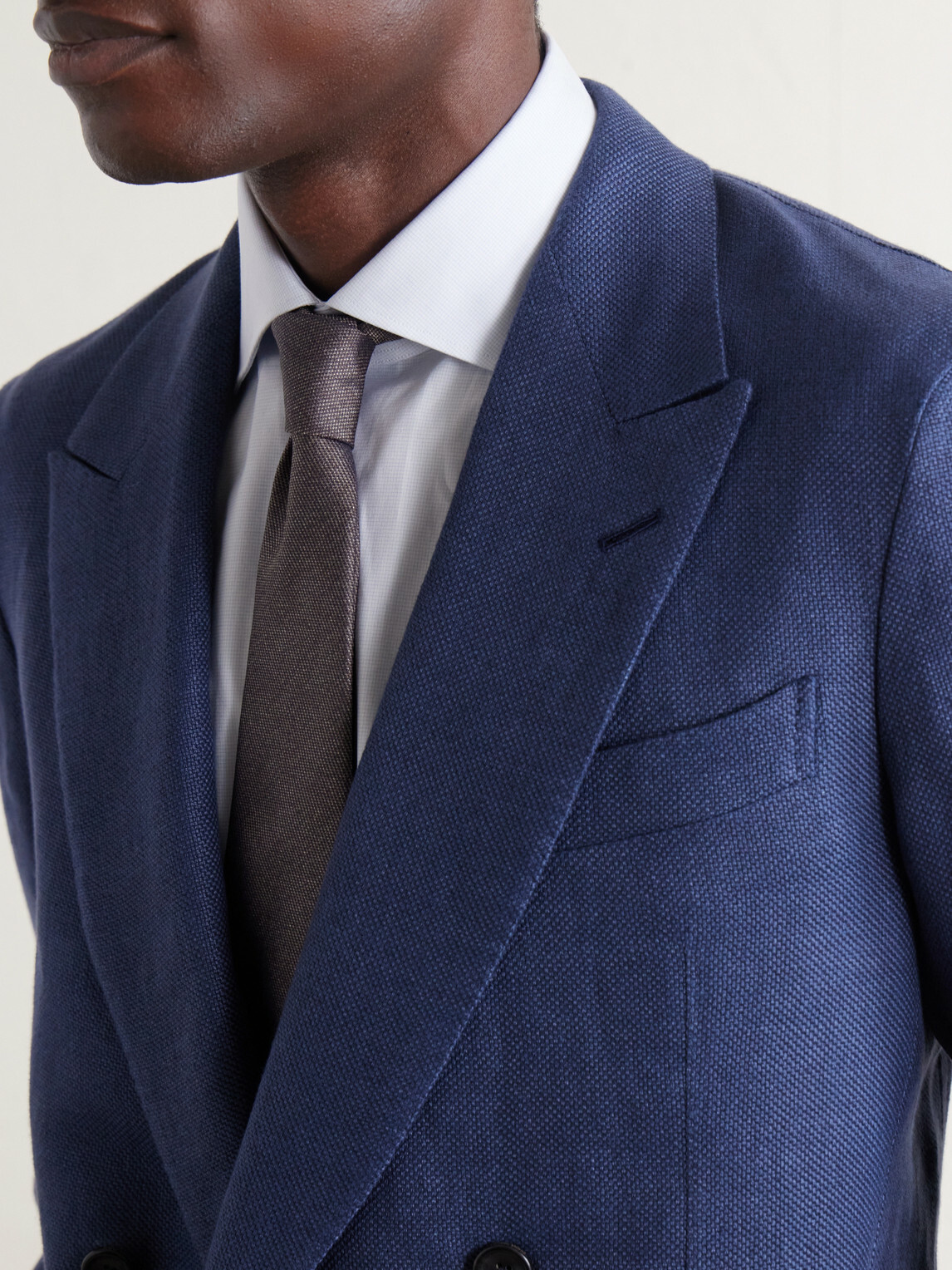 Canali - 8cm Silk-Jaquard Tie