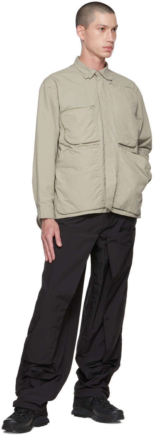 Archival Reinvent Black Cover Cargo Pants