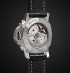 Panerai - Luminor Marina 1950 3 Days Acciaio Automatic 44mm Stainless Steel and Alligator Watch, Ref. No. PAM01312 - Black