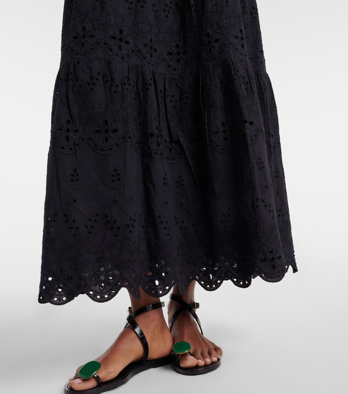 Melissa Odabash Sophie cotton midi dress