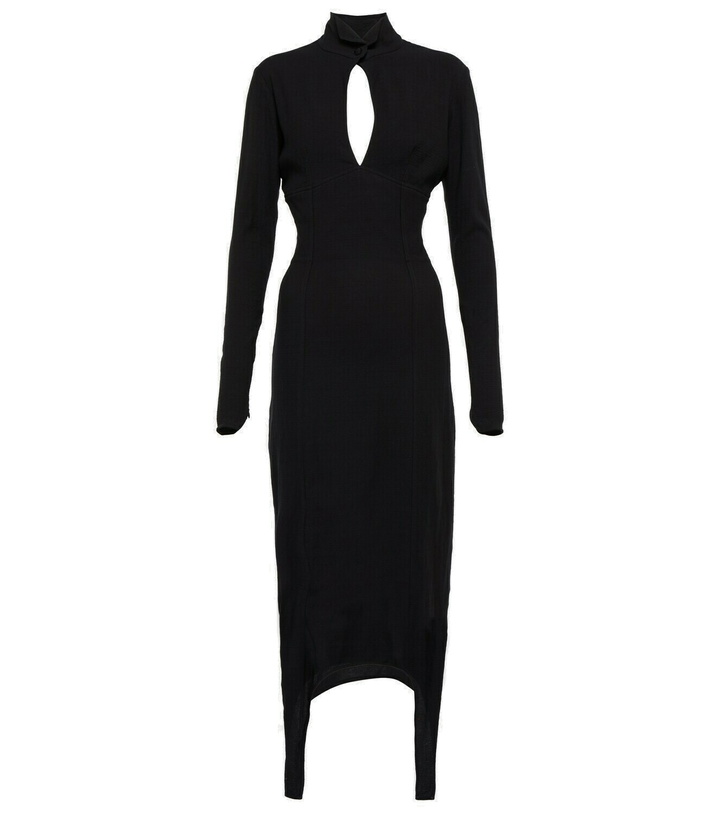 Photo: Patou Cutout jersey midi dress