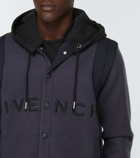 Givenchy - Logo-embroidered wool varsity jacket