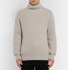 The Row - Jackson Ribbed Cashmere Rollneck Sweater - Cream