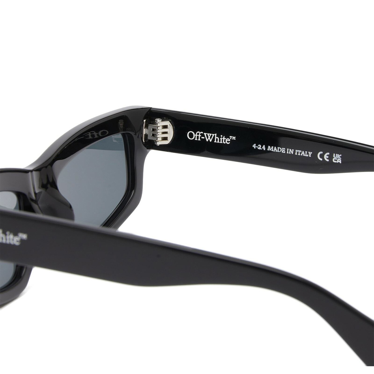 Off-White Sunglasses Women's Off-White Miramar Sunglasses in Black/Dark Grey 
