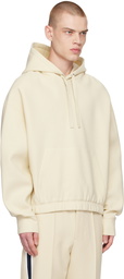 AMI Paris Beige Boxy Hoodie