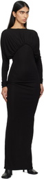 16Arlington Black Vernest Maxi Dress