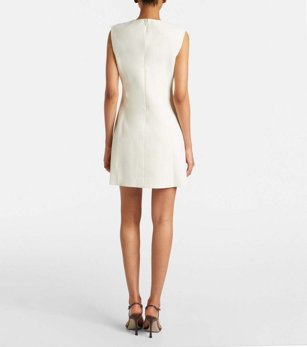 Veronica Beard Devlin cotton-blend twill minidress