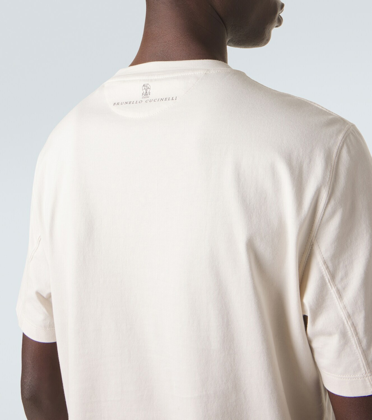 Brunello Cucinelli Printed cotton jersey T-shirt