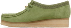 Clarks Originals Green Wallabee Derbys