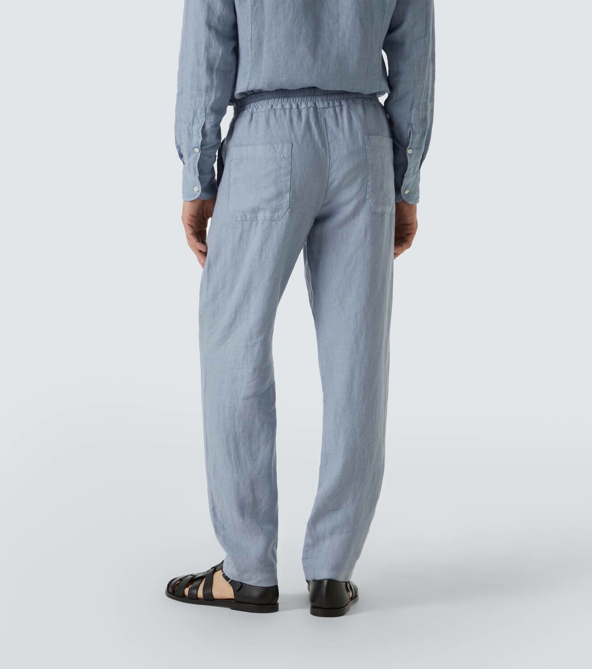 Thom Sweeney Linen straight pants