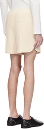 Wales Bonner Off-White Song Jersey Shorts