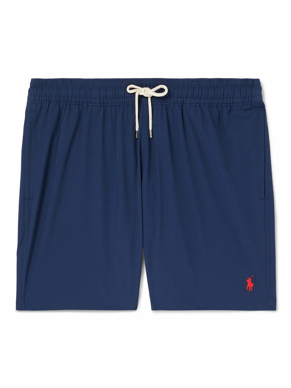 Polo Ralph Lauren - Traveler Straight-Leg Mid-Length Swim Shorts - Blue ...