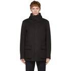 Loro Piana Black Cashmere Winter Voyager Jacket