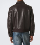 Yves Salomon Leather blouson jacket