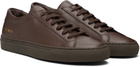 Common Projects Brown Original Achilles Low Sneakers