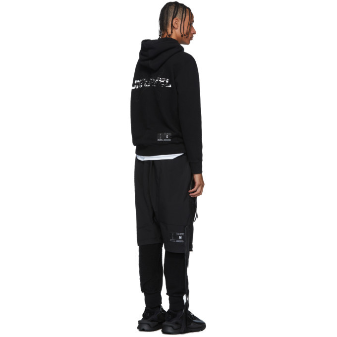 Unravel Black Bones Hoodie