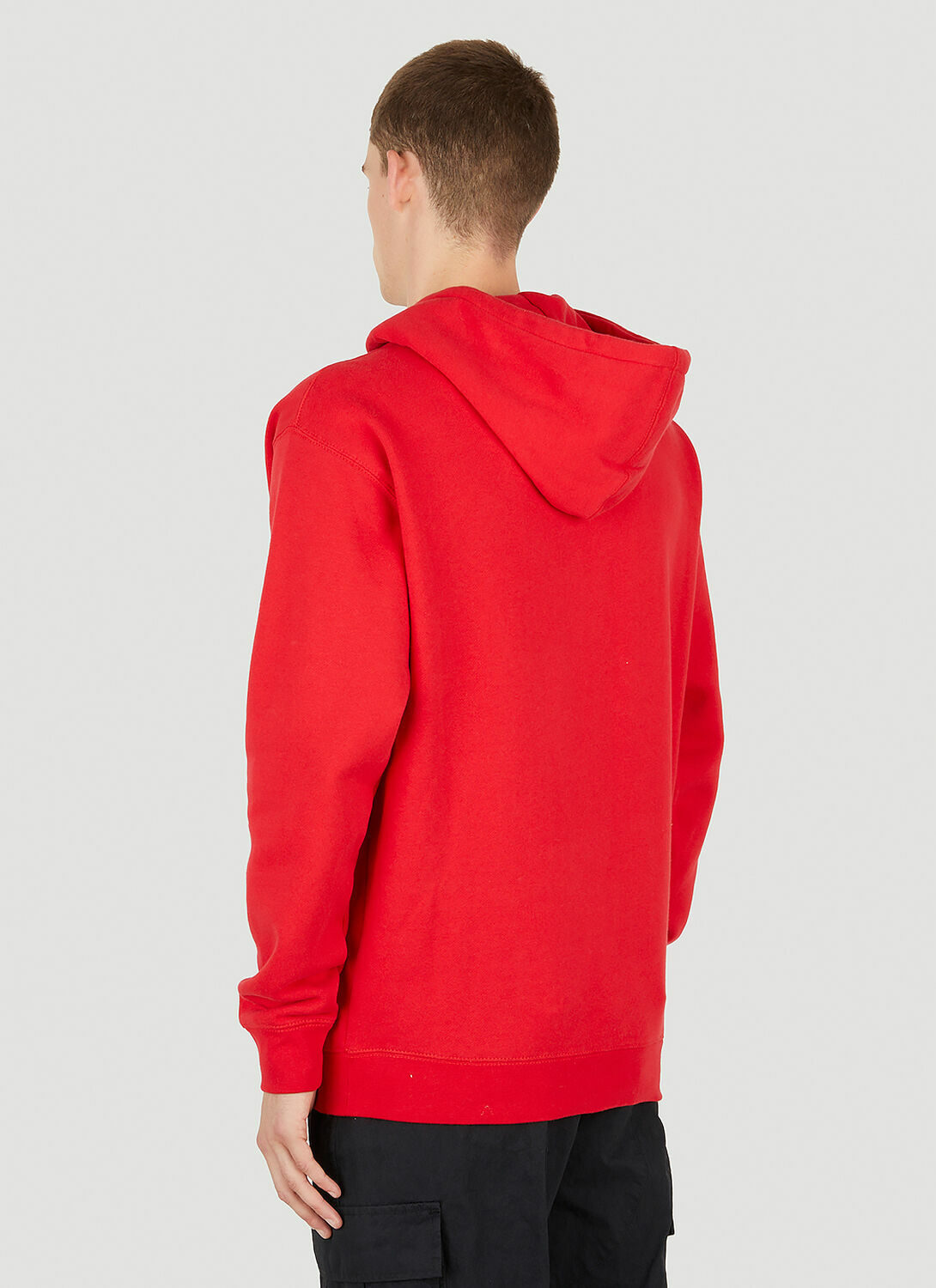 Saintwoods Logo Embroidery Hooded Sweatshirt
