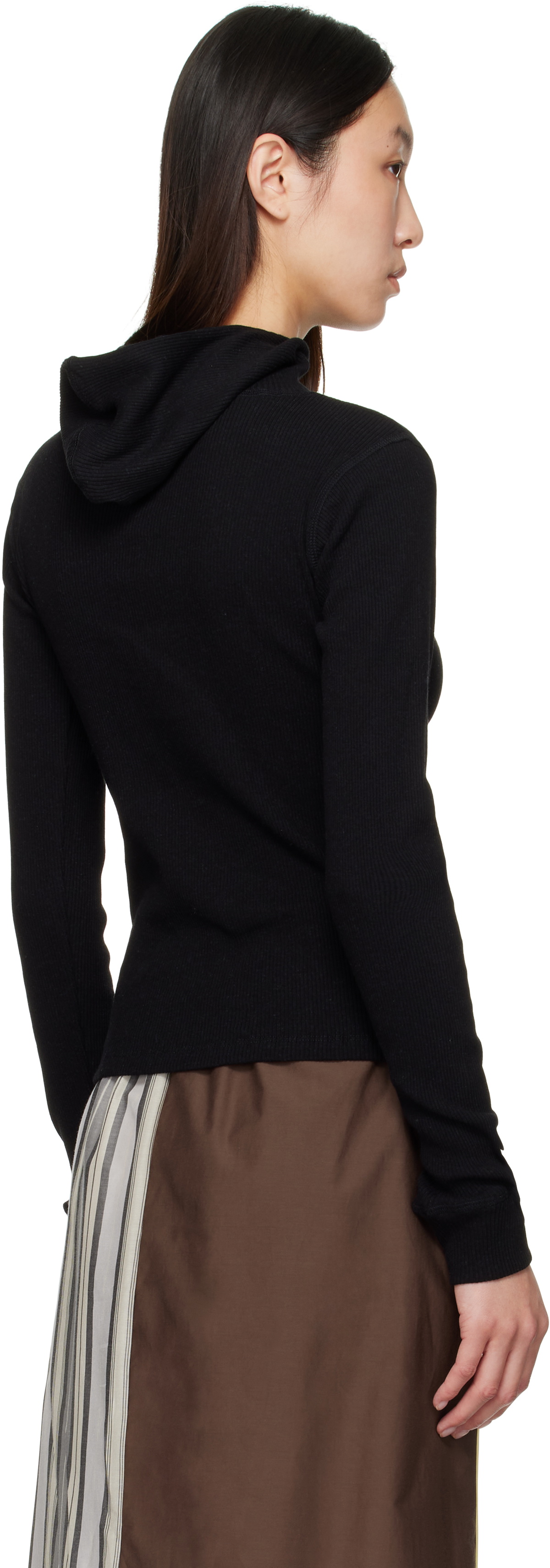 Baserange Black Hanifa Hoodie