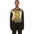 Versace Black Barocco Mitchel Sweatshirt