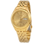 Seiko Series 5 Automatic Gold Dial Mens Watch SNKL28K1