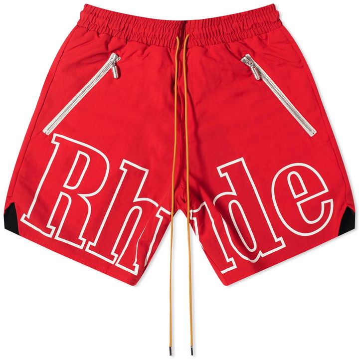 Photo: Rhude Logo Short