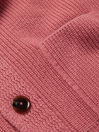 TOM FORD - Ribbed Cashmere Cardigan - Pink
