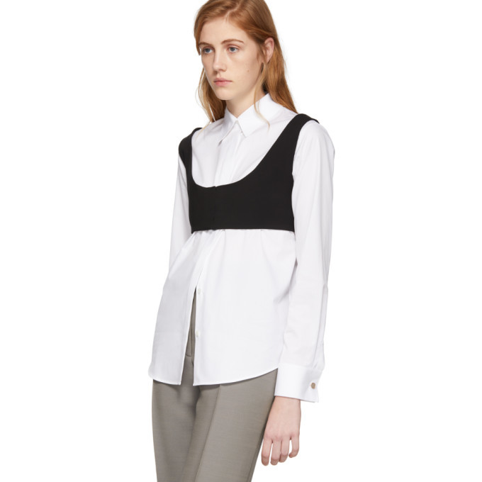 The Row Black Cropped Grazia Tank Top
