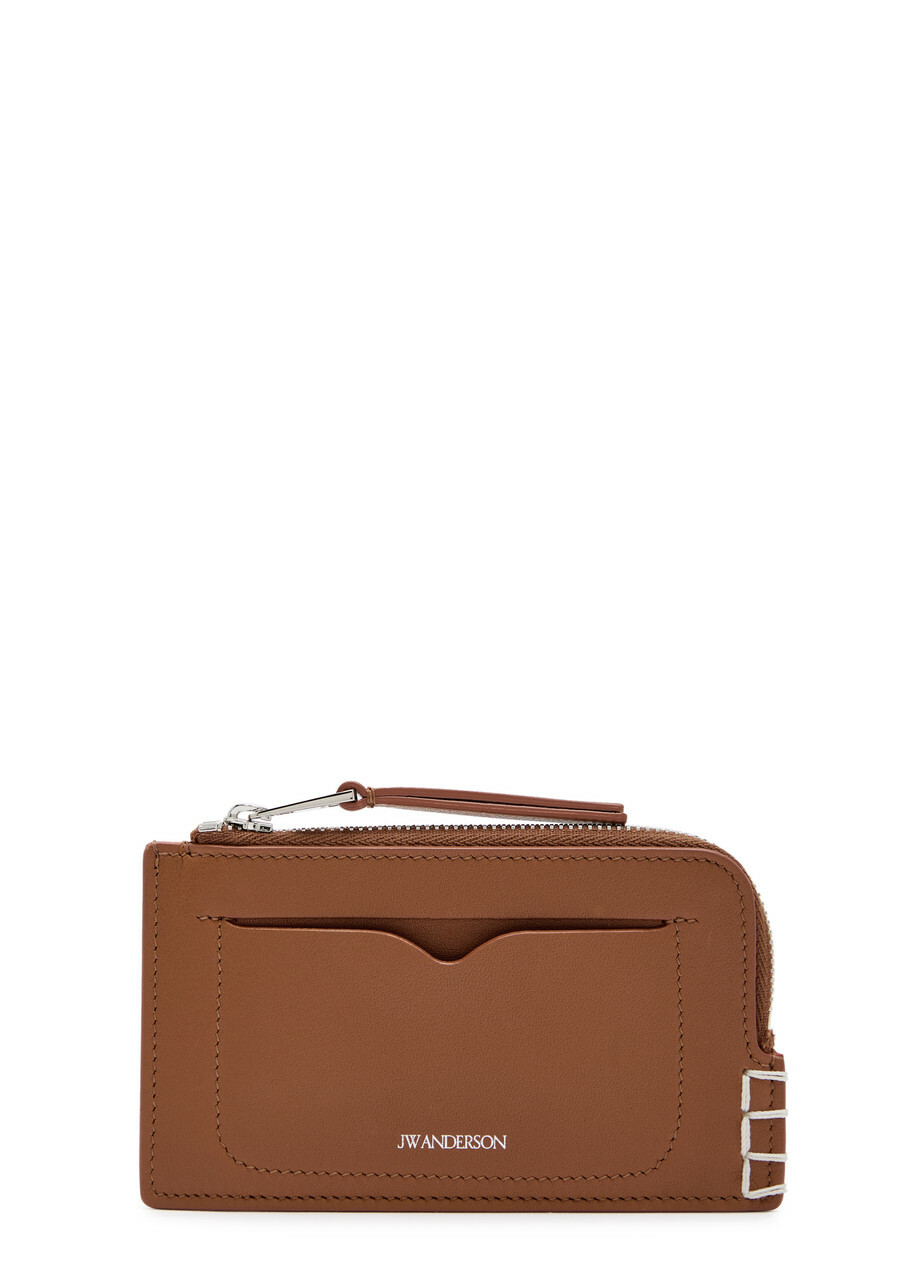 JW Anderson Loafer Leather Wallet - Tan - One Size