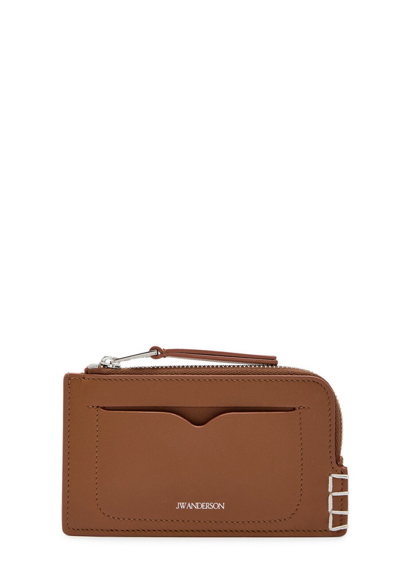 Photo: JW Anderson Loafer Leather Wallet - Tan - One Size