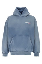 Balenciaga Powder Blue Cotton Sweatshirt