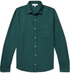 Save Khaki United - Standard Cotton-Flannel Shirt - Green