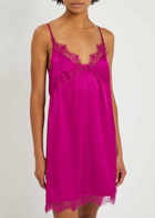 Simone PÉRÈLE Satin Secrets Lace-trimmed Night Dress Pink