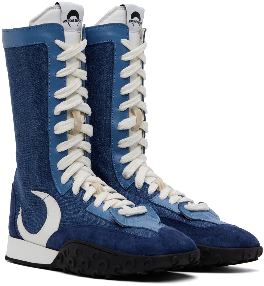 [MARINE SERRE] MS Rise スニーカー ☆送料込☆ MS Rise • Marine Serre