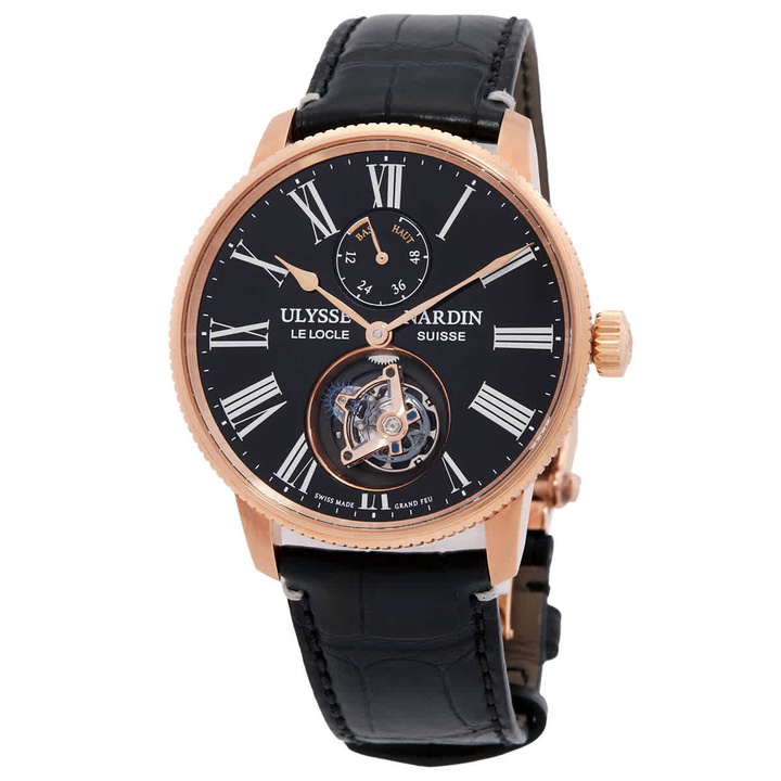 Photo: Ulysse Nardin Limited Edition Marine Torpilleur Tourbillon Automatic Mens Watch 1282-310LE-2AE-175/1A