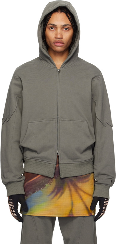 Photo: Kiko Kostadinov Gray Fox Racing Edition Fox Sherpa Zip Fleece Hoodie