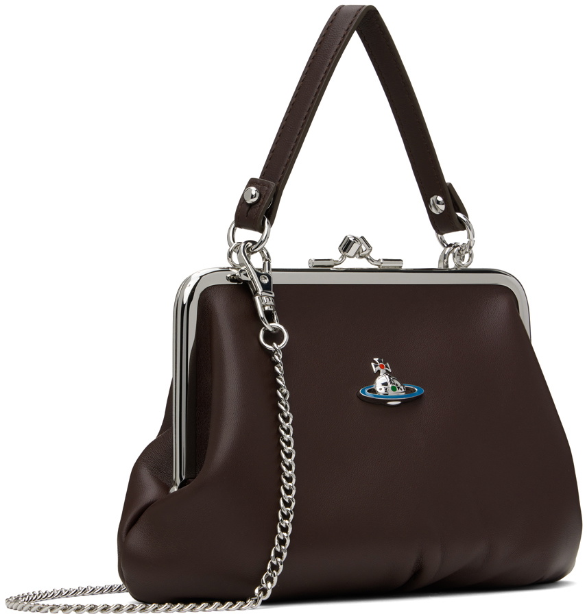 Vivienne Westwood Brown Granny Frame Bag Vivienne Westwood