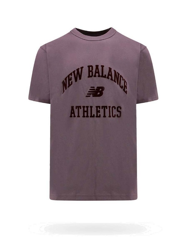Photo: New Balance   T Shirt Purple   Mens