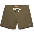 Saturdays NYC - Colin Mid-Length Swim Shorts - Green