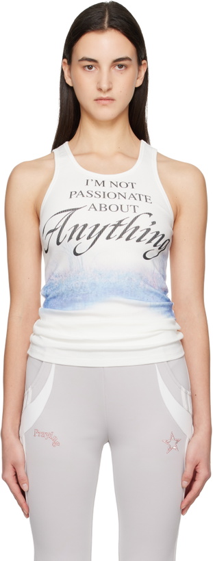 Photo: Praying White Passion Tank Top