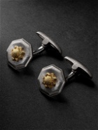 Buccellati - Macri Classica Sterling Silver and 18-Karat Gold Cufflinks