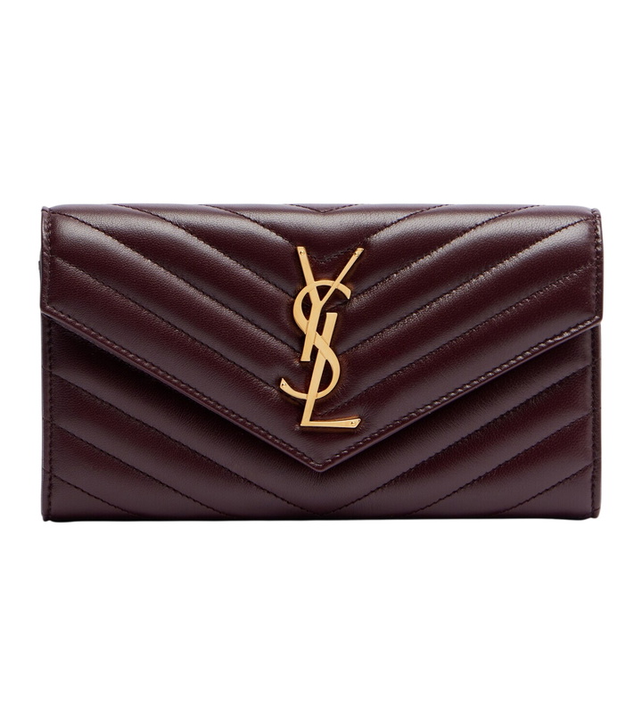 Photo: Saint Laurent Cassandre matelassé leather wallet