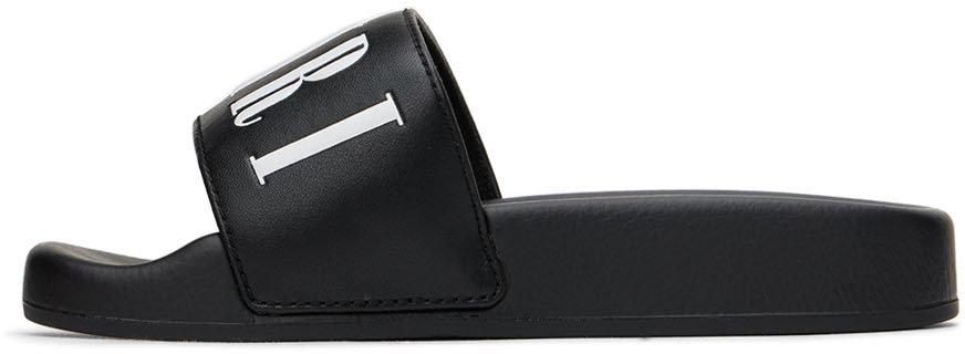 AMIRI Kids Black Rubber Pool Slides