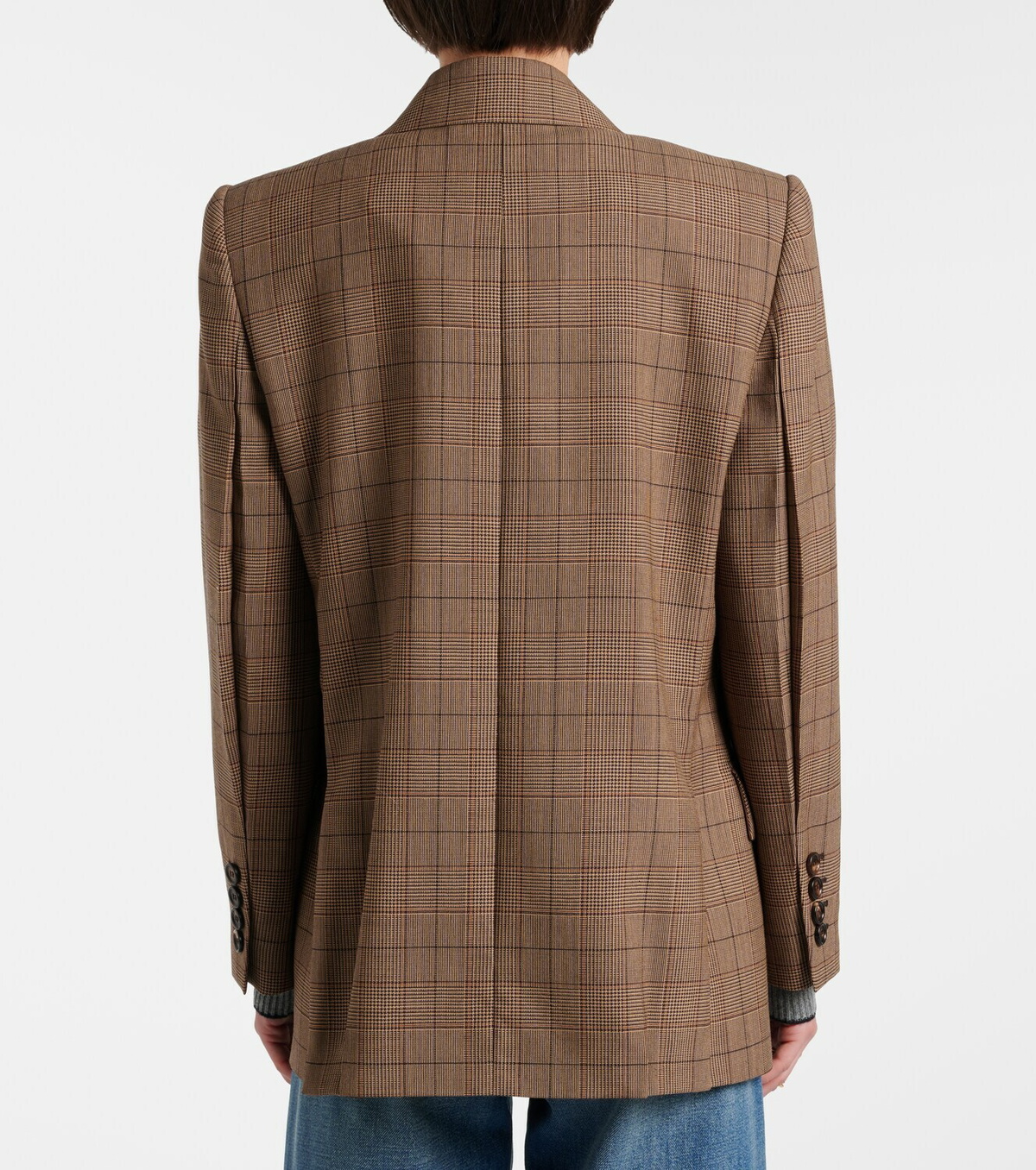 Chloé Checked wool blazer