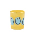 Carne Bollente x Frizbee Ceramics Smile Cup in Yellow